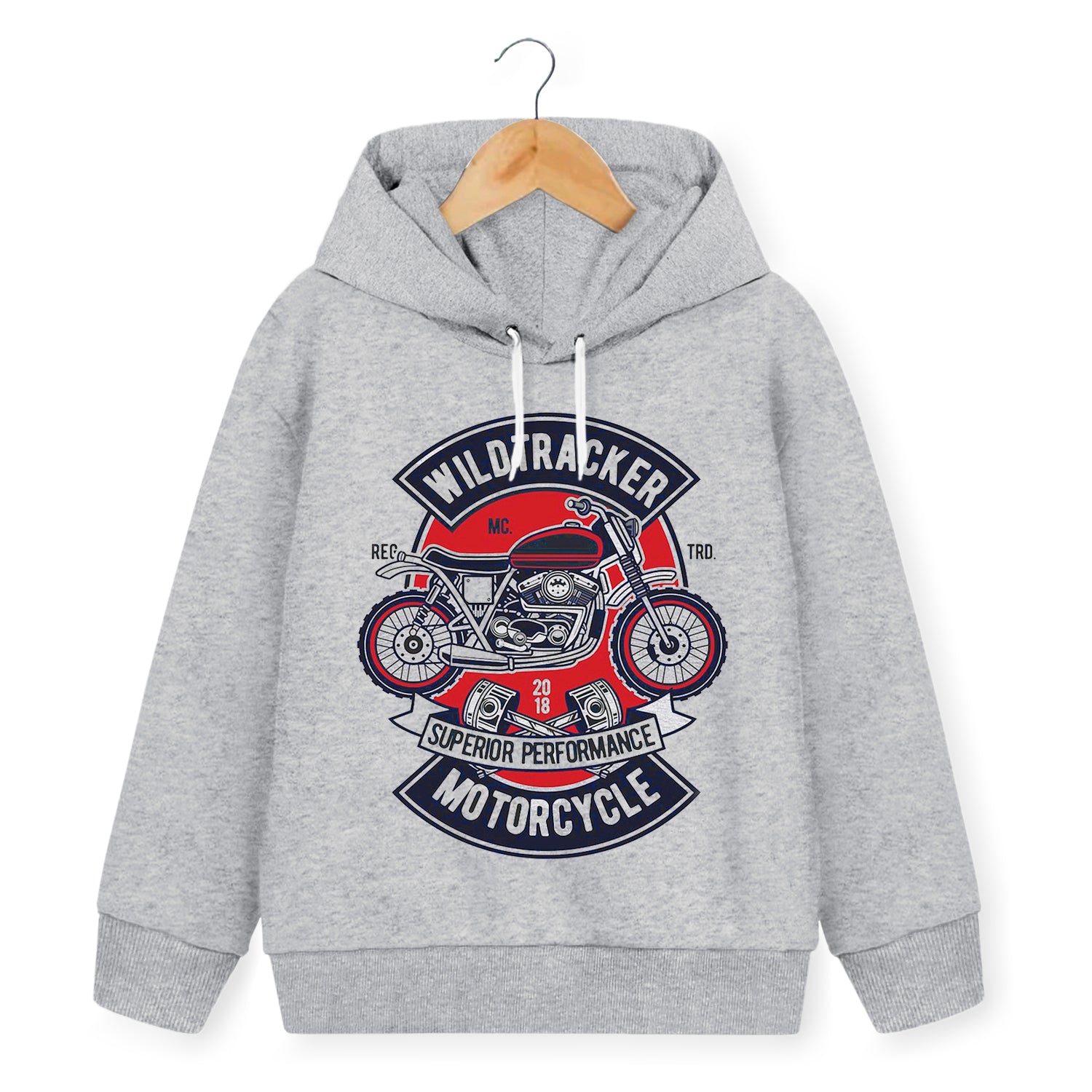 Trampoline Boys Full Sleeve Printed Hooded Sweatshirt (Pack of 2)