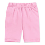 Trampoline Girls Cotton Lycra Solid Cycling Shorts Pack of 5 - Multicolour