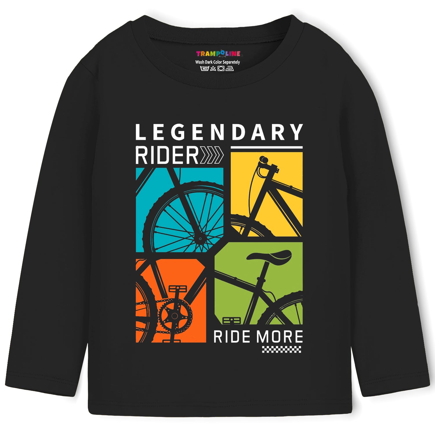 Trampoline Boys Graphic Print Full Sleeve T-Shirts Pack of 5