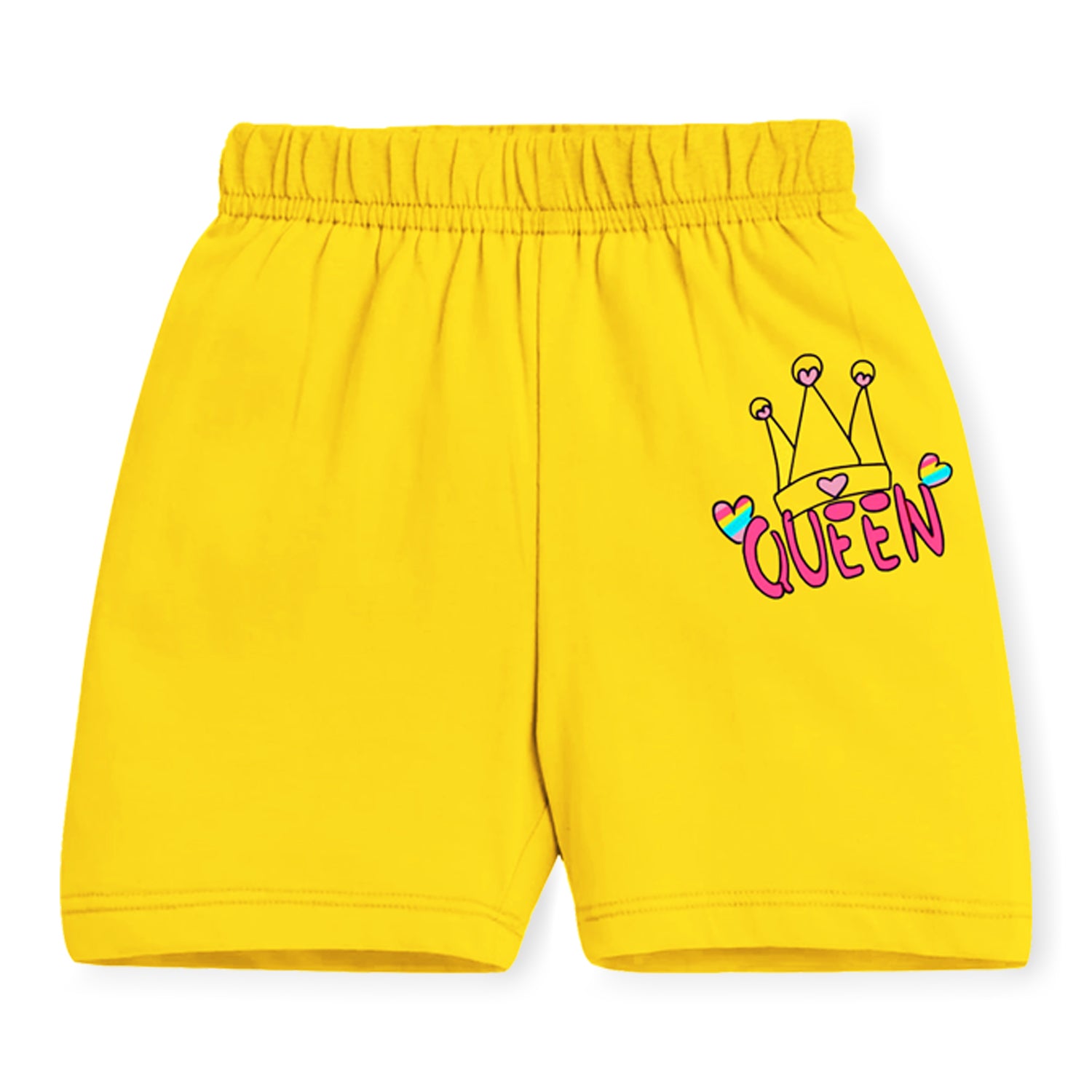 Trampoline Girls Casual Printed Shorts (Pack of 5)