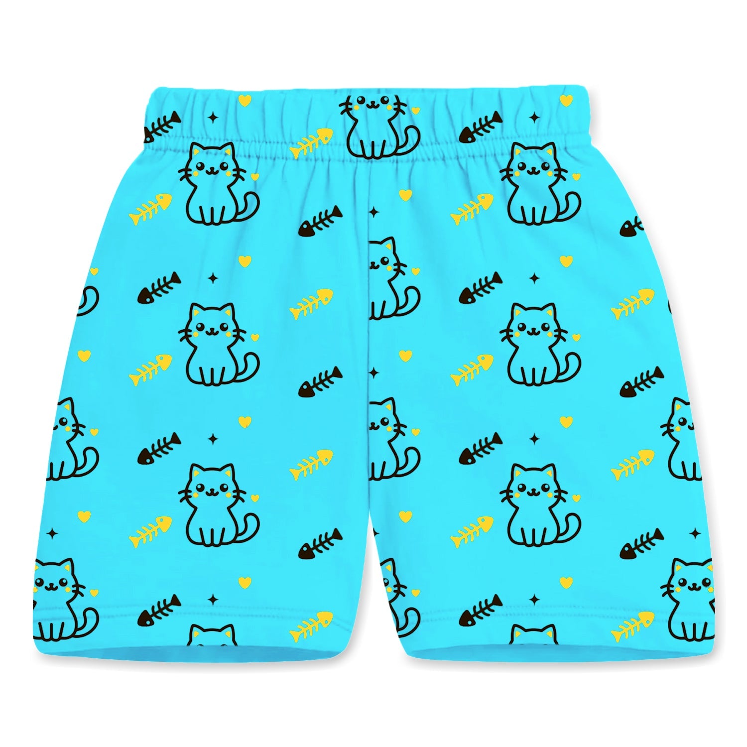 Trampoline Boys & Girls All Over Printed Shorts (Pack of 5)