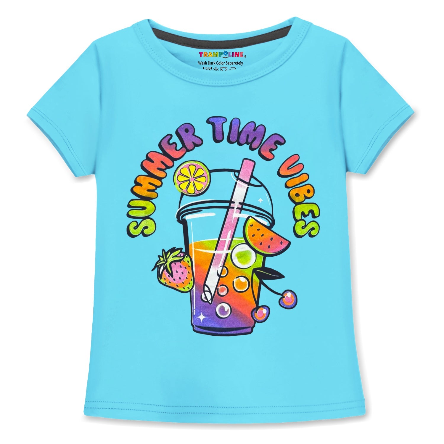 Trampoline Girls Printed T-shirt & Short Set Pack of 2