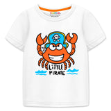 Trampoline Boys Graphic Print Half Sleeve T-Shirts Pack of 5