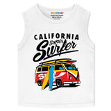 Trampoline Boys & Girls Printed Sleeveless T Shirt pack of 5
