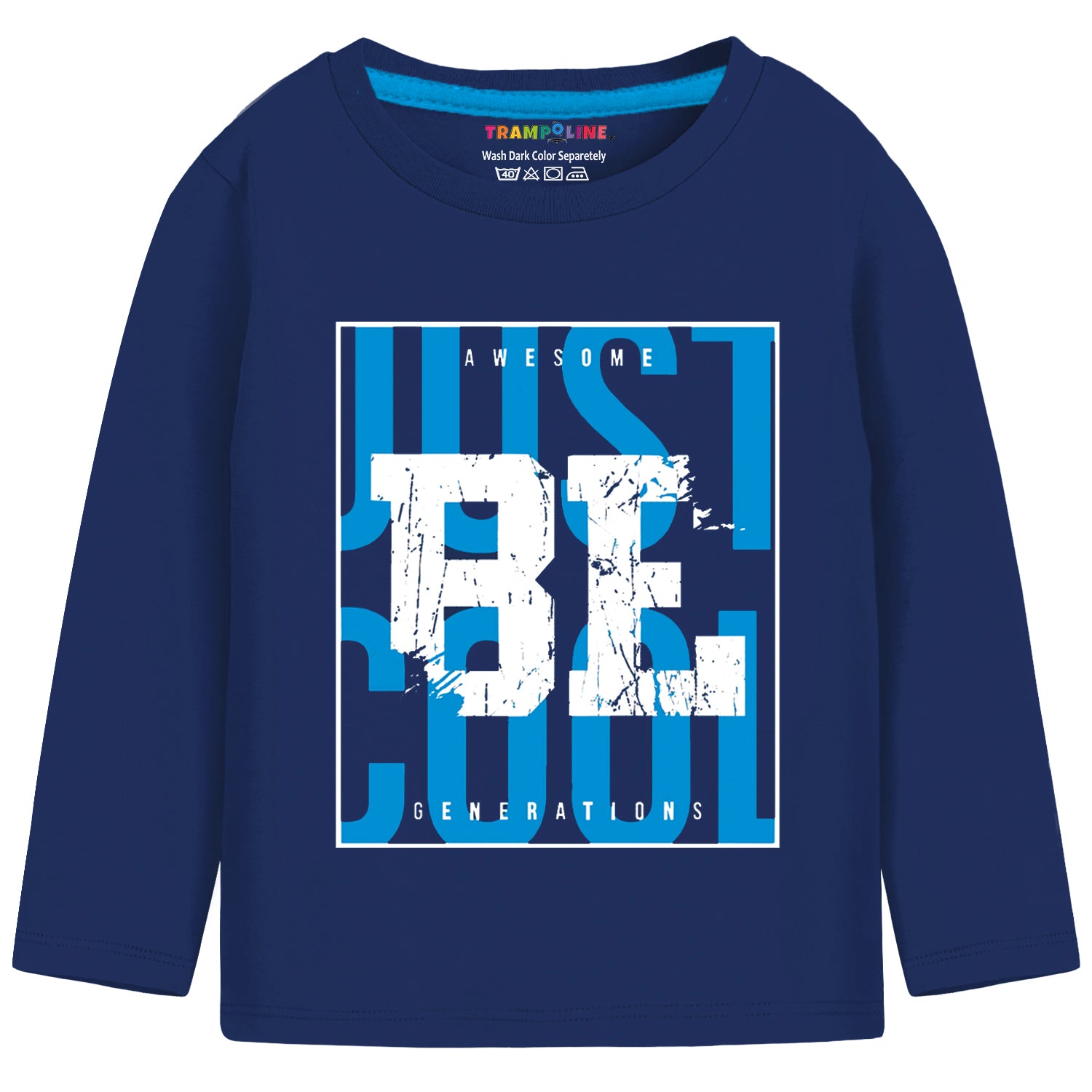 Trampoline Boys Graphic Print Full Sleeve T-Shirts Pack of 3