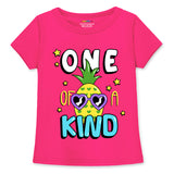 Trampoline Girls Printed Casual Clothing Set (Pack of 2)