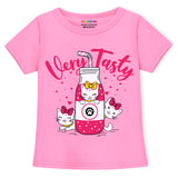 Trampoline Girls Printed Casual Clothing Set (Pack of 2)