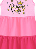 Trampoline Girls Sleeveless Midi Dresses Pack of 1 | Soft Cotton Blend | Colorful & Adorable Prints | Perfect for Playdates, Parties & Everyday Summer Fun