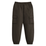 Trampoline Boys Woven Cargo Trousers Regular Fit with 4 Pockets (Brown)