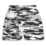 Trampoline Cotton Blend Knit Pack Of 5 Camouflage & Graphic Printed Shorts - Multi Color