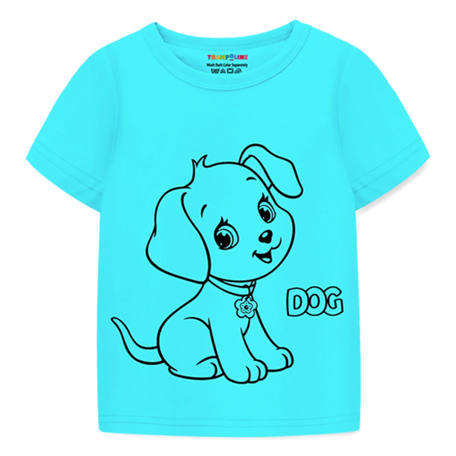 Trampoline Boys & Girls Animal Print Cotton Blend T Shirt Pack of 5