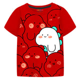 Trampoline Boys Printed Casual Clothing Set (Pack of 2)