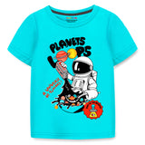 Trampoline Boys Printed Casual Clothing Set (Pack of 2)