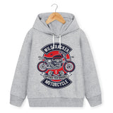 Trampoline Boys Full Sleeve Printed Hooded Sweatshirt (Pack of 1)