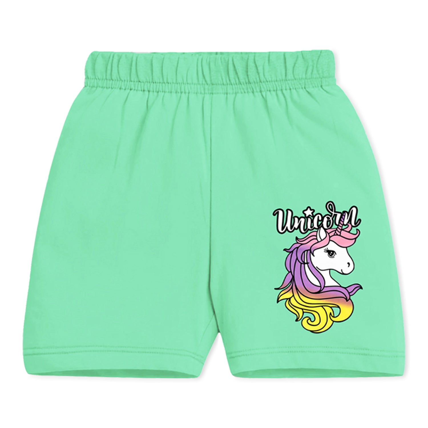 Trampoline Girls Printed Casual Clothing Set (Pack of 2)