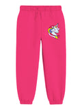 Trampoline Girls Printed Crop Top and Track pant Set Pack of 1