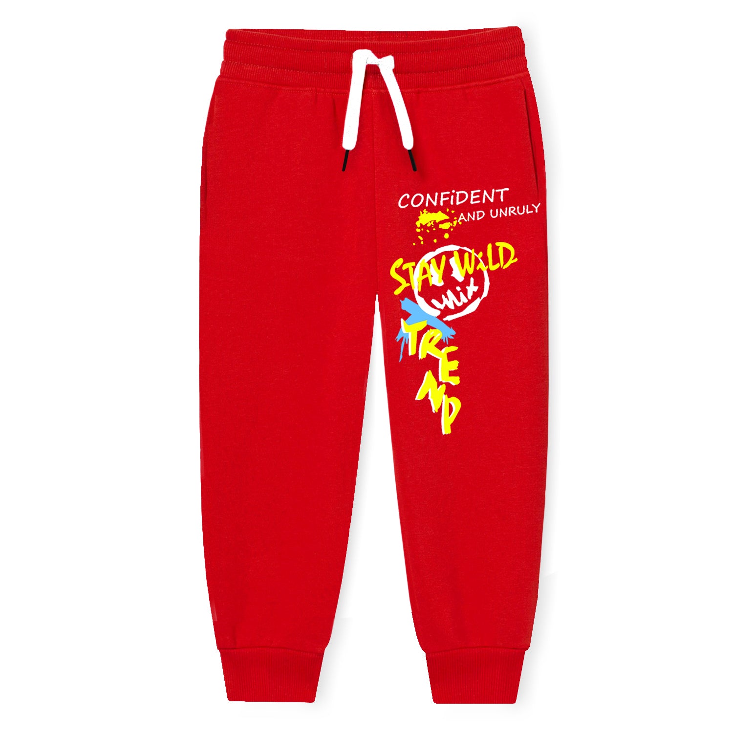 Trampoline Boys Printed Tshirt & Trackpant Set (Pack of 1)