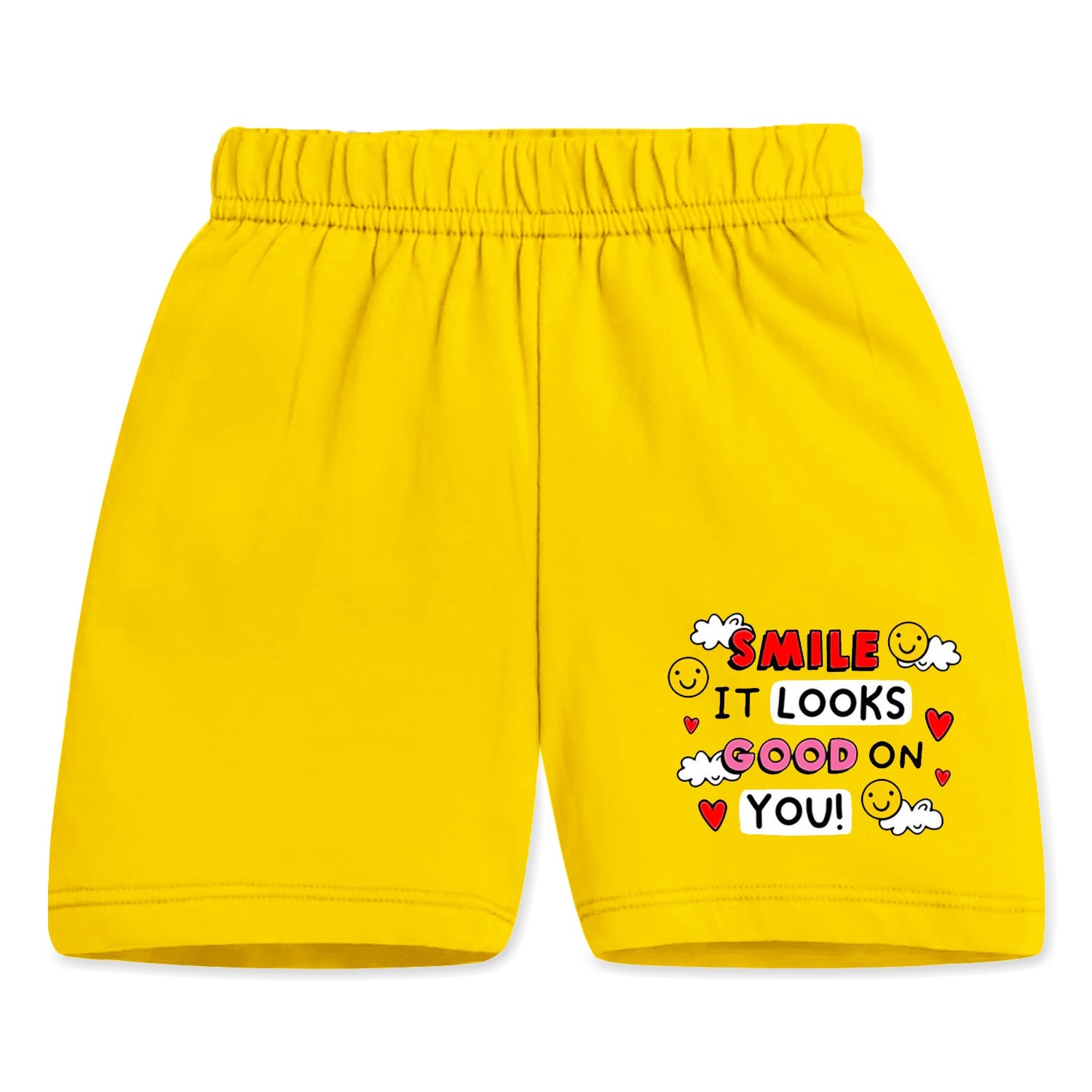 Trampoline Girls Graphic Printed Shorts (Pack of 5)