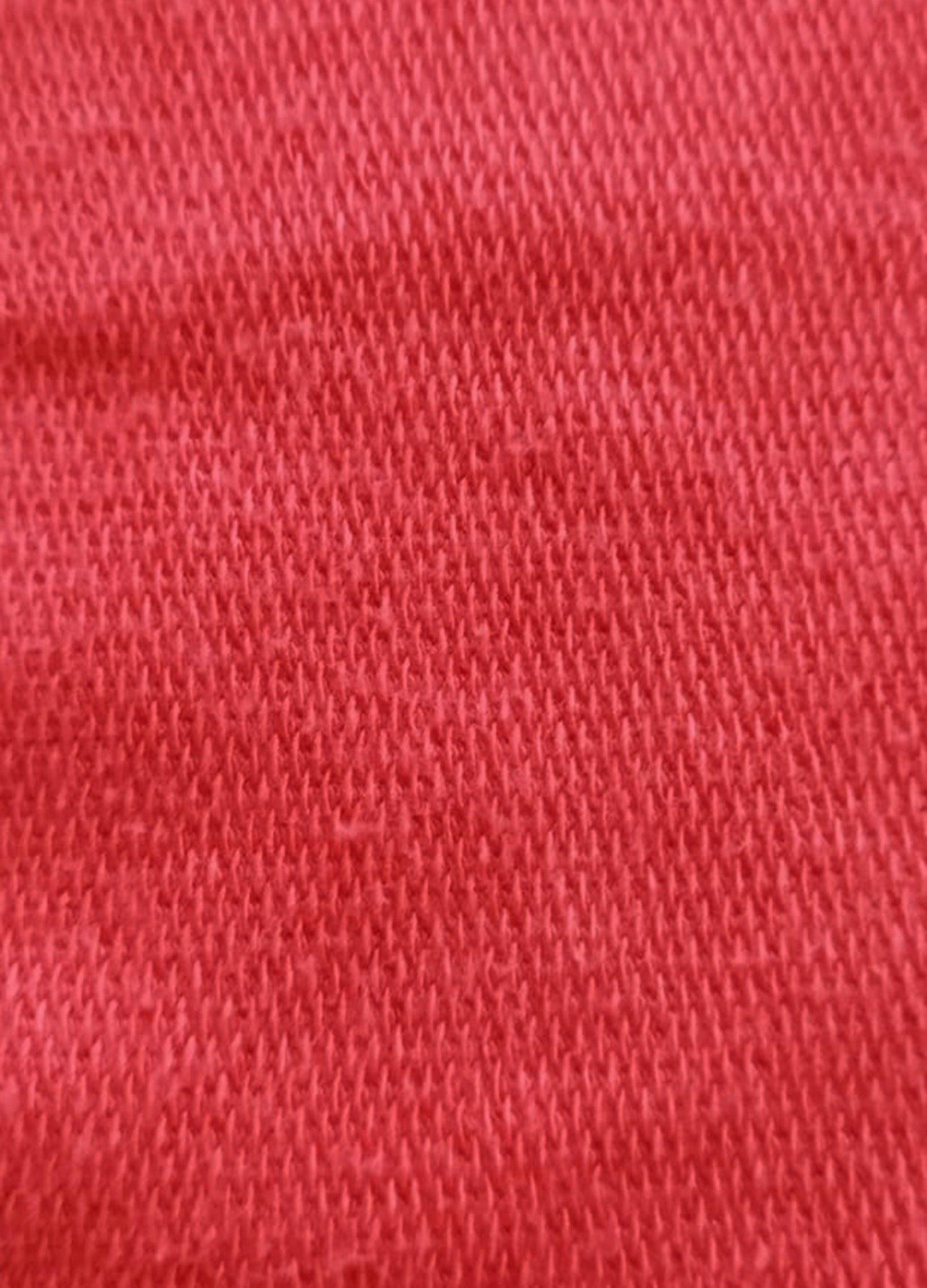 Trampoline Cotton Knit Terry Cargo Joggers With 4 Utility Pockets - Red