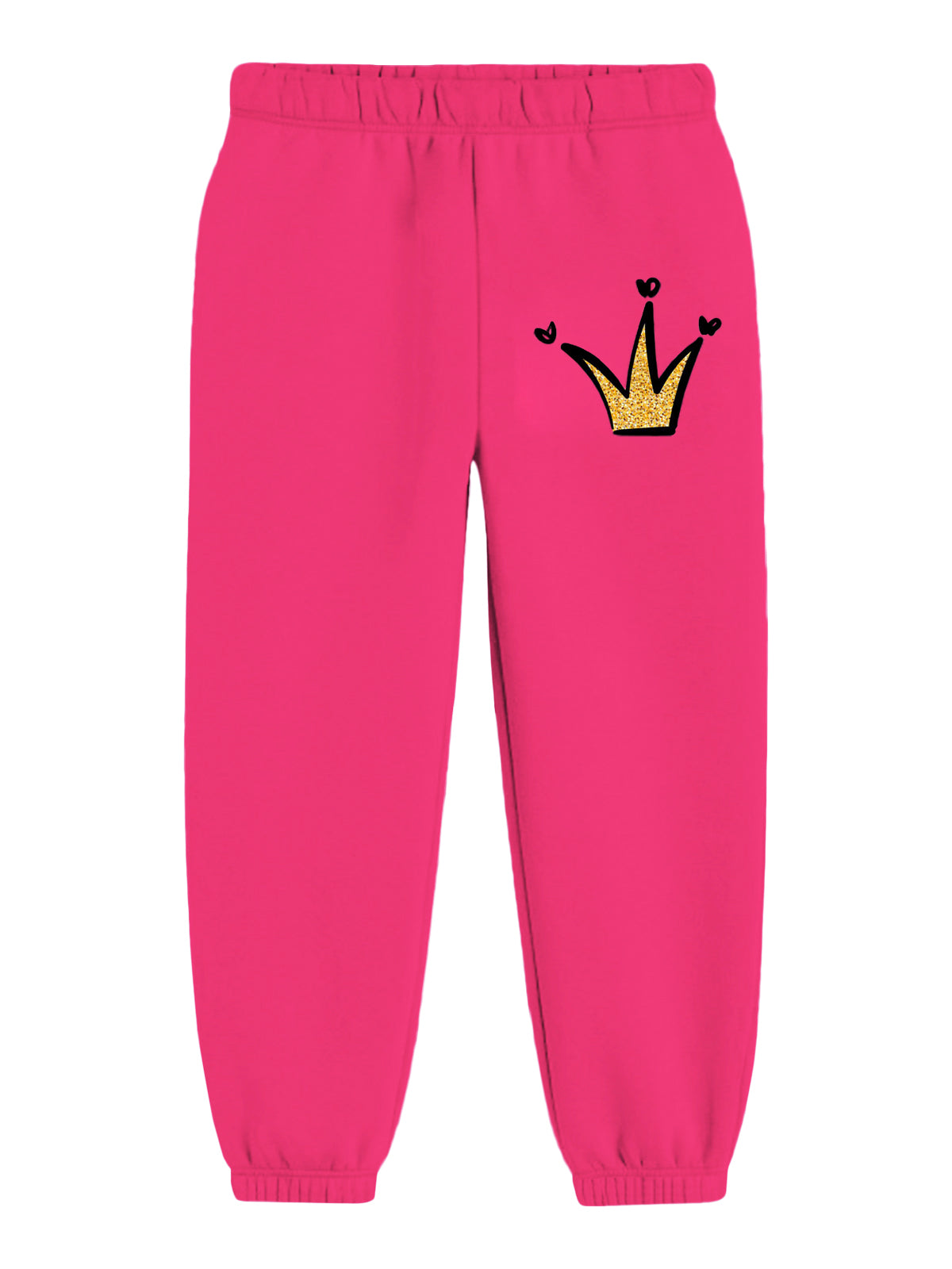 Trampoline Girls Printed Sleeveless Crop Top and Track pant Set Pack of 1