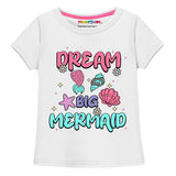 Trampoline Girls Half Sleeves Regular Fit T-Shirt (Pack of 5)