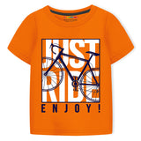 Trampoline Boys Half Sleeves Regular Fit T-Shirt (Pack of 5)