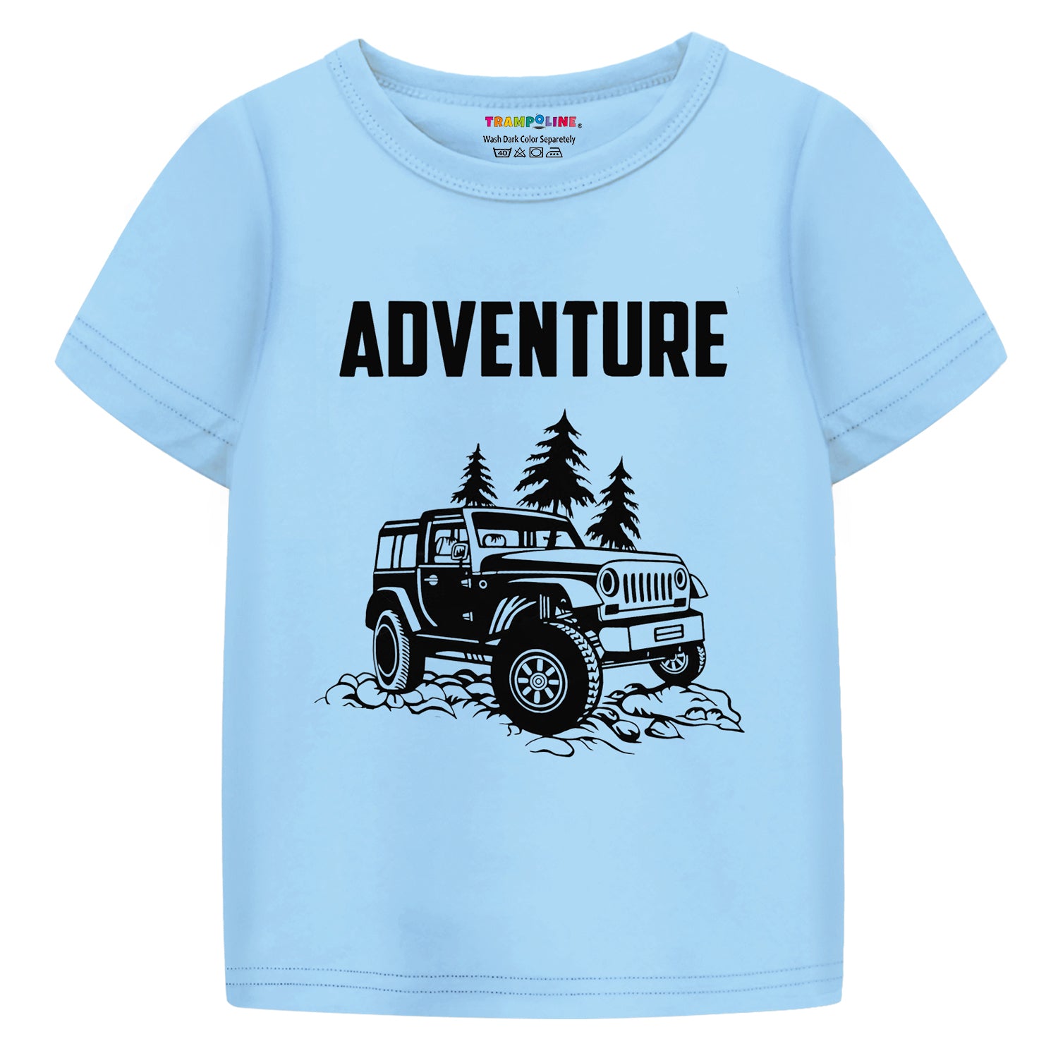 Trampoline Boys Graphic Print Half Sleeve T-Shirts Pack of 3