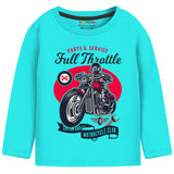 Trampoline Boys Graphic Print Full Sleeve T-Shirts Pack of 5