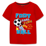 Trampoline Boys Graphic Print Half Sleeve T-Shirts Pack of 5