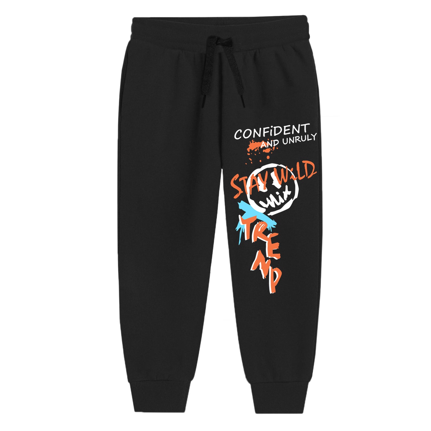 Trampoline Boys Printed Tshirt & Trackpant Set (Pack of 1)