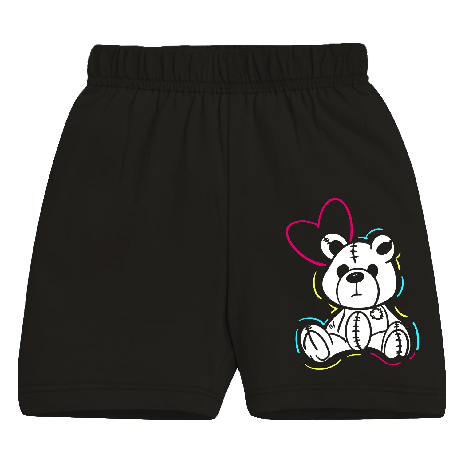Trampoline Girls Casual Printed Shorts (Pack of 5)