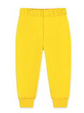Trampoline Kids Cotton Terry Loop Patch-Work Printed T-shirt and Pyjama Set