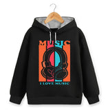 Trampoline Boys Full Sleeve Printed Hooded Sweatshirt (Pack of 2)