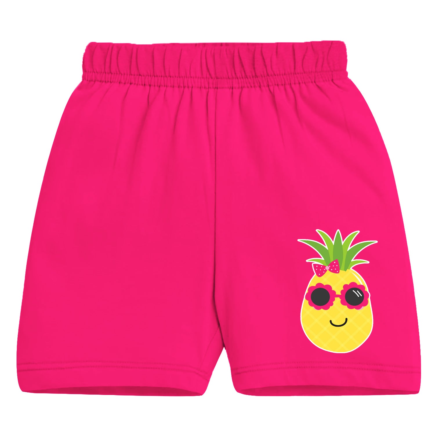 Trampoline Girls Printed Casual Clothing Set (Pack of 2)
