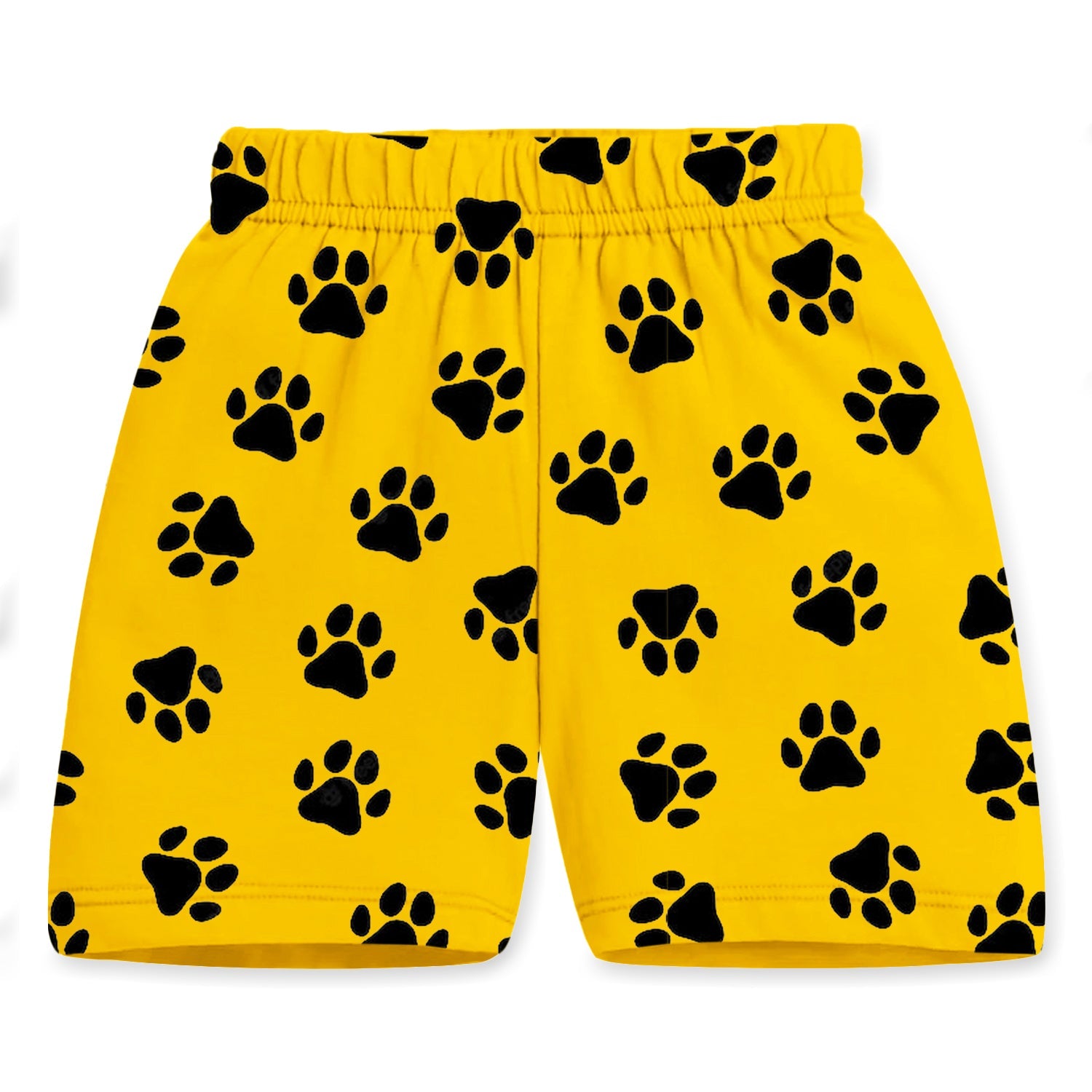 Trampoline Cotton Blend Pack Of 2 Half Sleeves Little Tiger & Cute Dude Printed T-Shirt & Shorts Set - Multi Colour