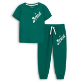 Trampoline Boys Printed Casual Clothing Set (Pack of 1)