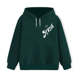 Trampoline Fleece Knit Full Sleeves Strive & Brooklyn Printed Winter Sweatshirt Pack Of 2 - Green Orange