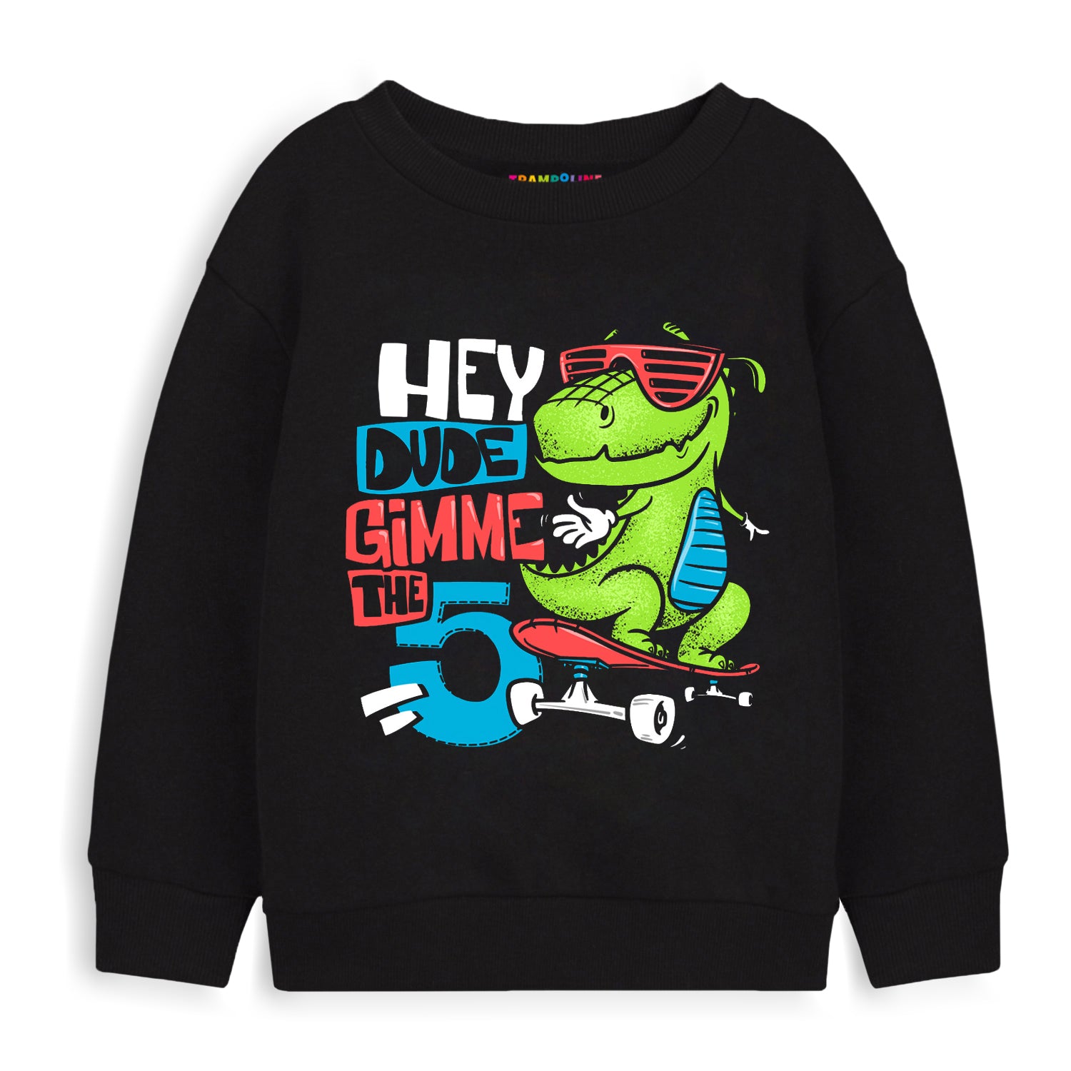 Trampoline Boys Full Sleeve Printed Sweatshirt (Pack of 2)