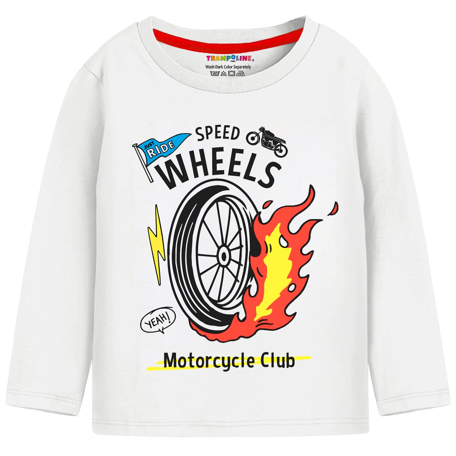 Trampoline Boys Graphic Print Full Sleeve T-Shirts Pack of 5