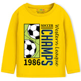 Trampoline Boys Graphic Print Full Sleeve T-Shirts Pack of 5