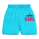 Trampoline Girls Casual Printed Shorts (Pack of 5)