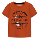 Trampoline Cotton Blend Knit Half Sleeves Pack Of 3 Typography Printed Tees - Multi Colour