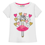 Trampoline Girls Printed T-shirt & Short Set Pack of 2