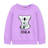 Trampoline Girls Full Sleeve Printed Sweatshirt (Pack of 2)