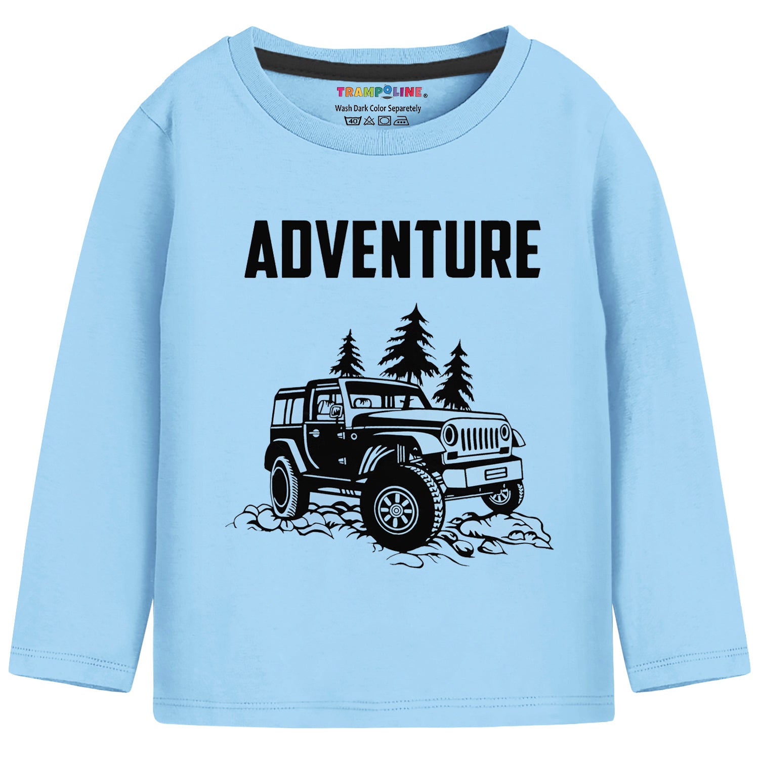 Trampoline Boys Graphic Print Full Sleeve T-Shirts Pack of 3