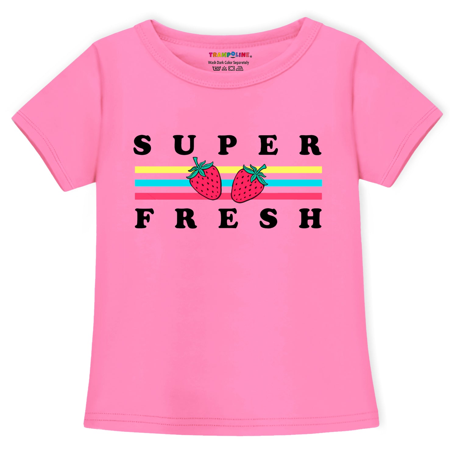 Trampoline Girls Graphic Print Half Sleeve T-Shirts Pack of 3