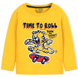Trampoline Baby Boys & Girls Casual Clothing Set Pack of 2 Red,Yellow
