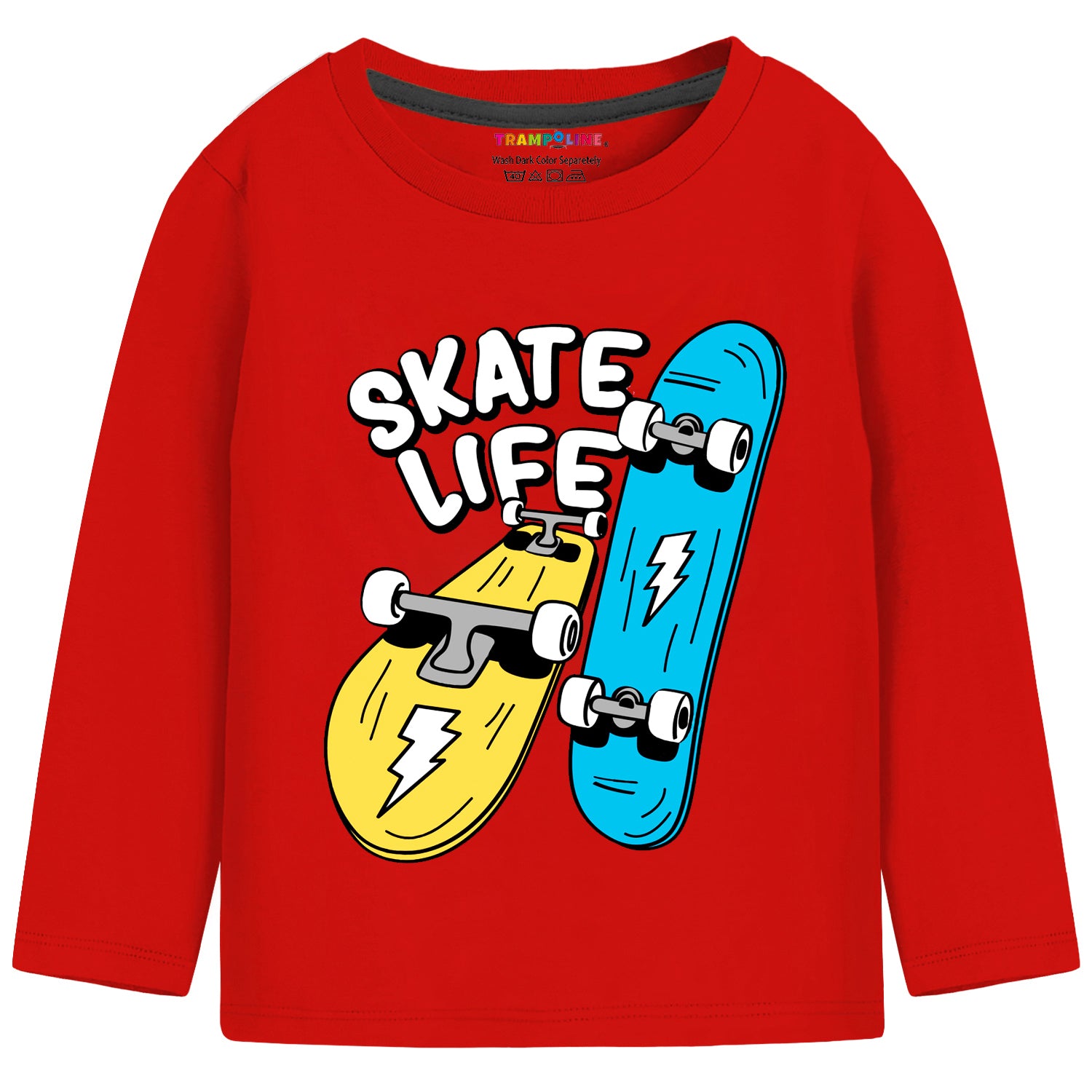 Trampoline Boys Graphic Print Full Sleeve T-Shirts Pack of 5