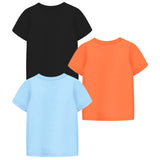 Trampoline Boys Half Sleeves Regular Fit T-Shirt (Pack of 3)
