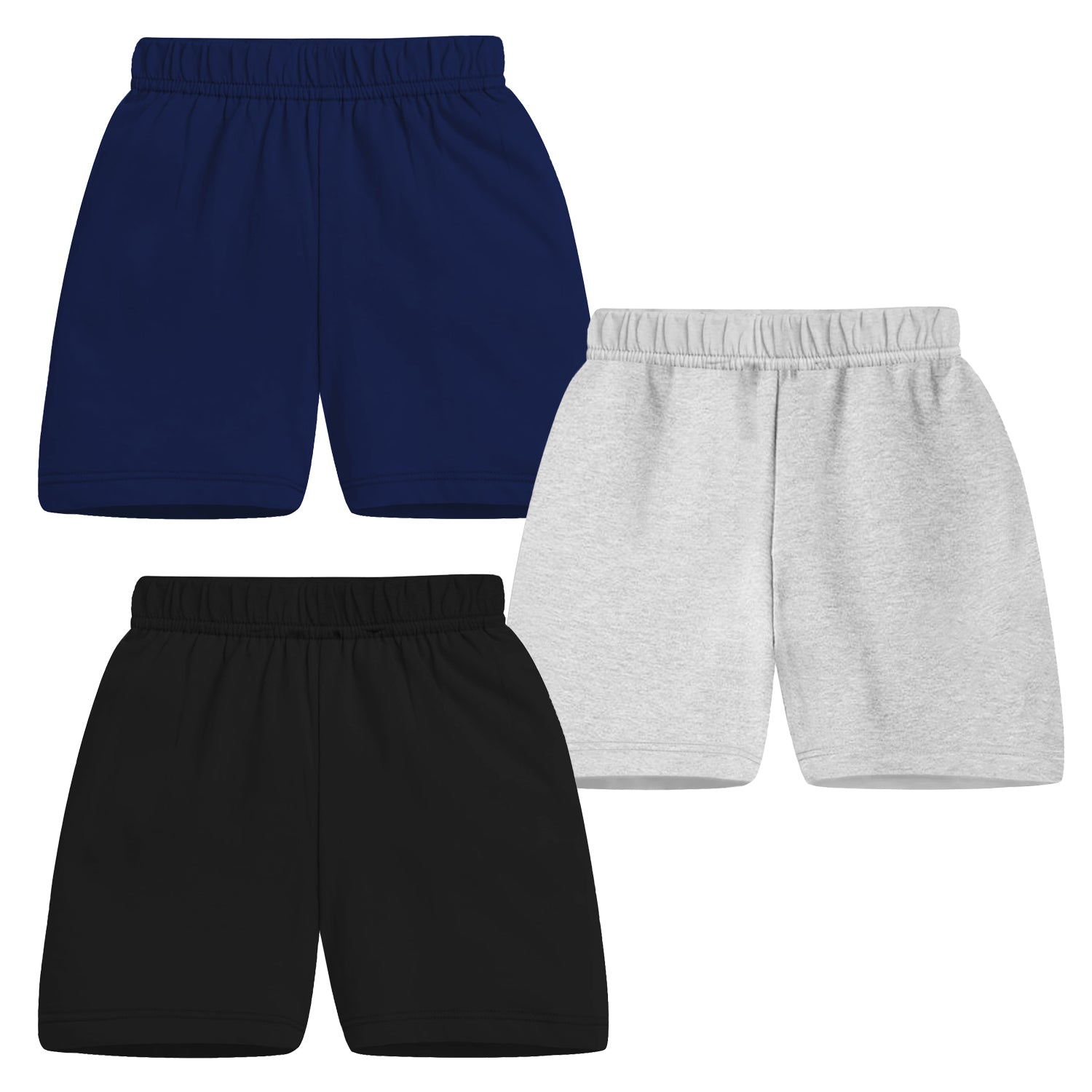 Trampoline Boys & Girls Casual Printed Shorts (Pack of 3)